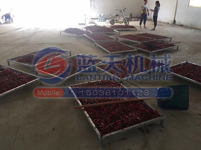 四川辣椒烘干機