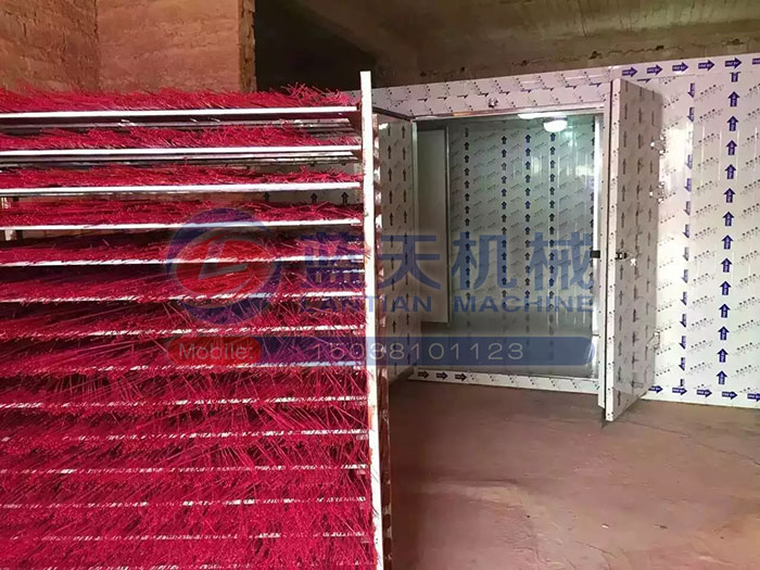 西藏線香烘干機(jī)用戶現(xiàn)場